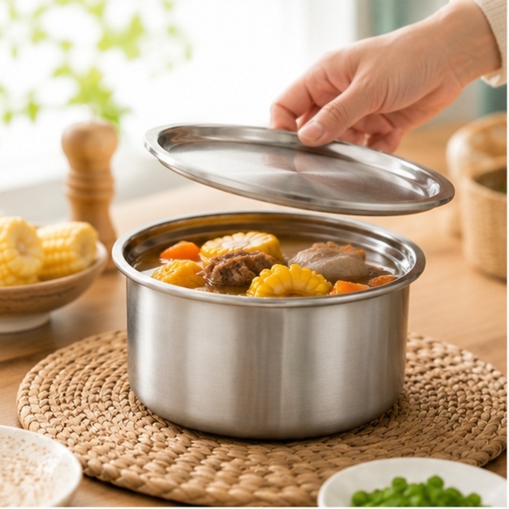 Baby Food Nestle - 304 스텐 뚜껑포함 계란찜기 미니 램킨볼
