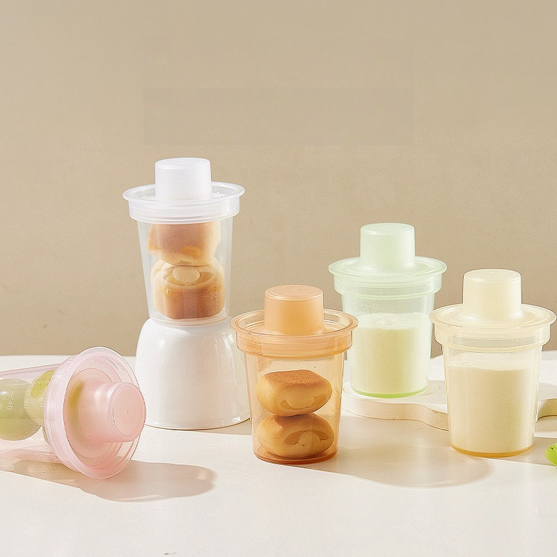 Baby Food Recipes - 휴대용 아기 분유 디스펜서, 누수 방지