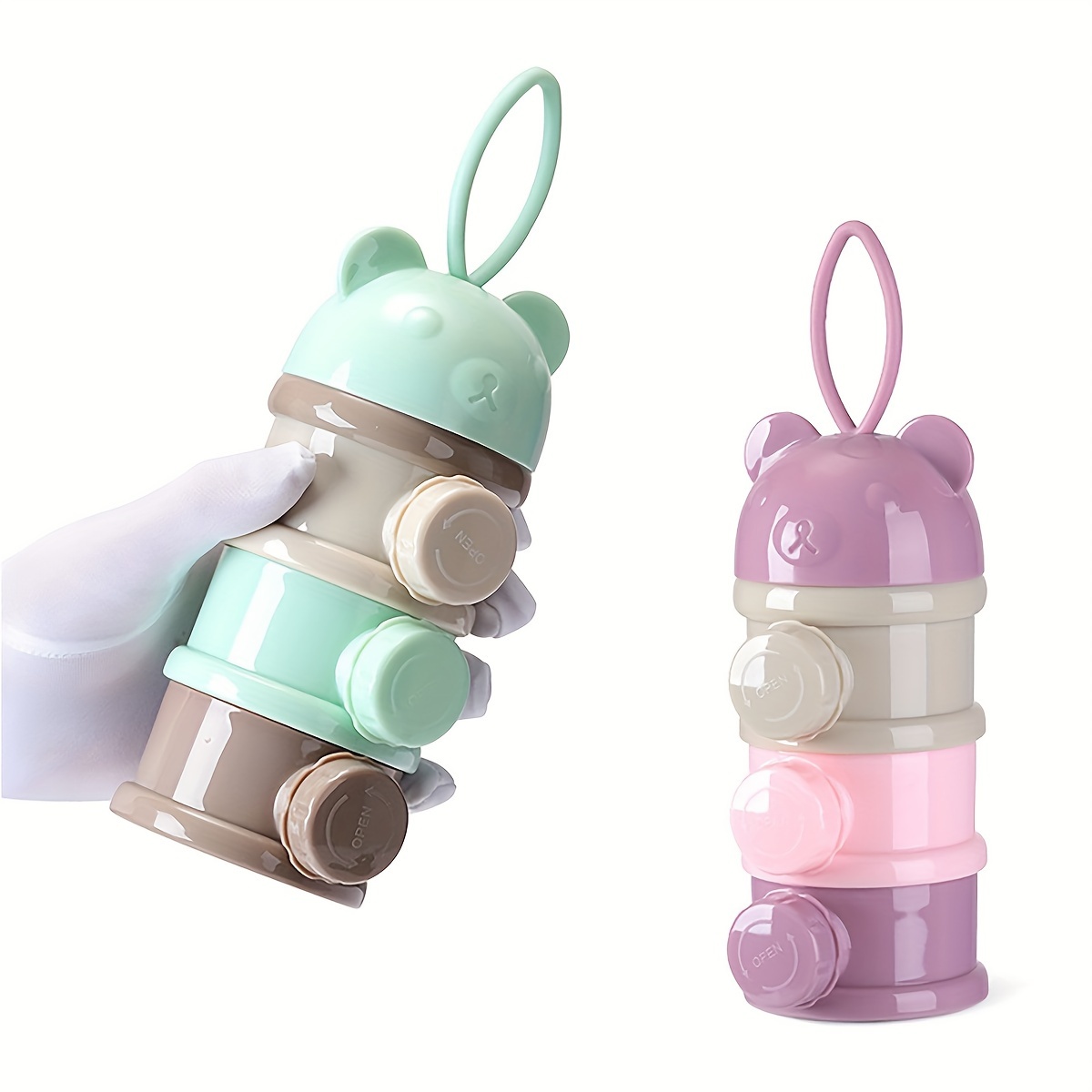 스트랩이 있는 대용량 아기 분유 용기, 분유 디스펜서, - Baby Food Nestle 리뷰 및 가격