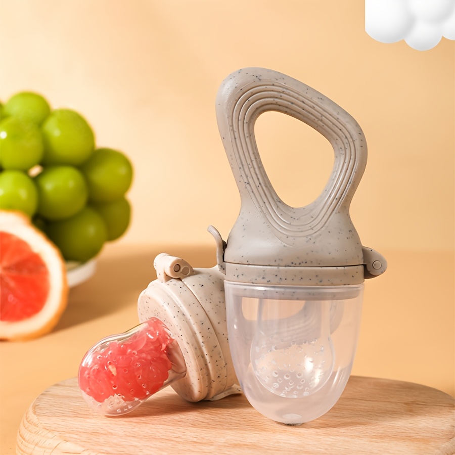 손잡이가 있는 이유식 공급기 및 실리콘 메쉬 백, 과일 - Mesh Feeder Bag 리뷰 및 가격