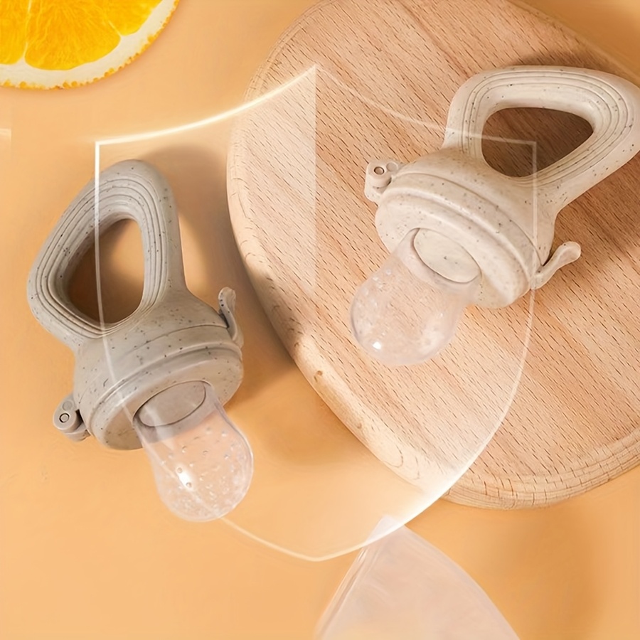 손잡이가 있는 이유식 공급기 및 실리콘 메쉬 백, 과일 - Mesh Feeder Bag 리뷰 및 가격