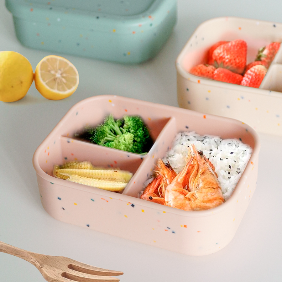 1PCS 전자 레인지 도시락 상자 실리콘 그릇 식기류  - Baby Food Nestle 리뷰 및 가격