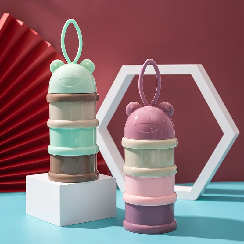 컬러드 밀크 파우더 박스 편리하고 휴대 가능한 밀크 파 - Baby Food For Travelling 리뷰 및 가격