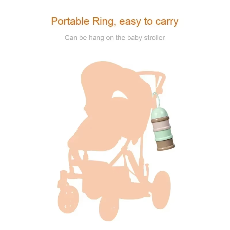컬러드 밀크 파우더 박스 편리하고 휴대 가능한 밀크 파 - Baby Food For Travelling 리뷰 및 가격