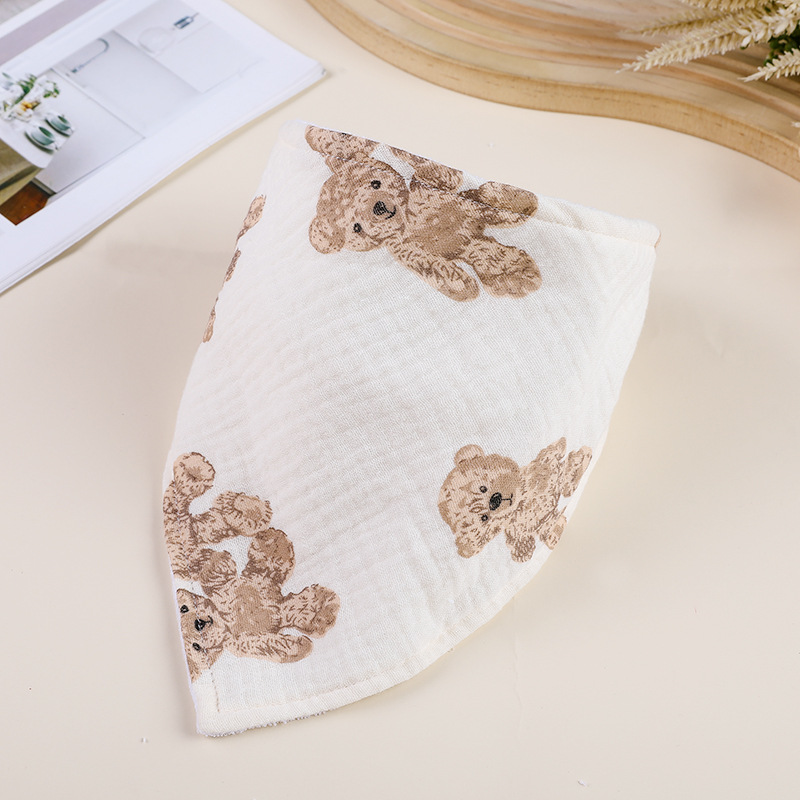 아기 면화 Bibs 삼각형 타액 수건 부드러운 솔리드  - Baby Food Apron 리뷰 및 가격