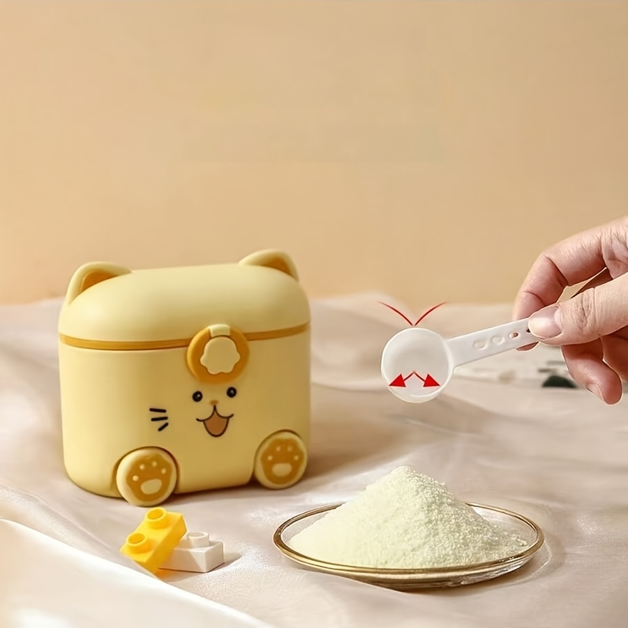 귀여운 고양이 모양 우유 분말 용기(스푼과 잠금장치 포 - Baby Food Nestle 리뷰 및 가격