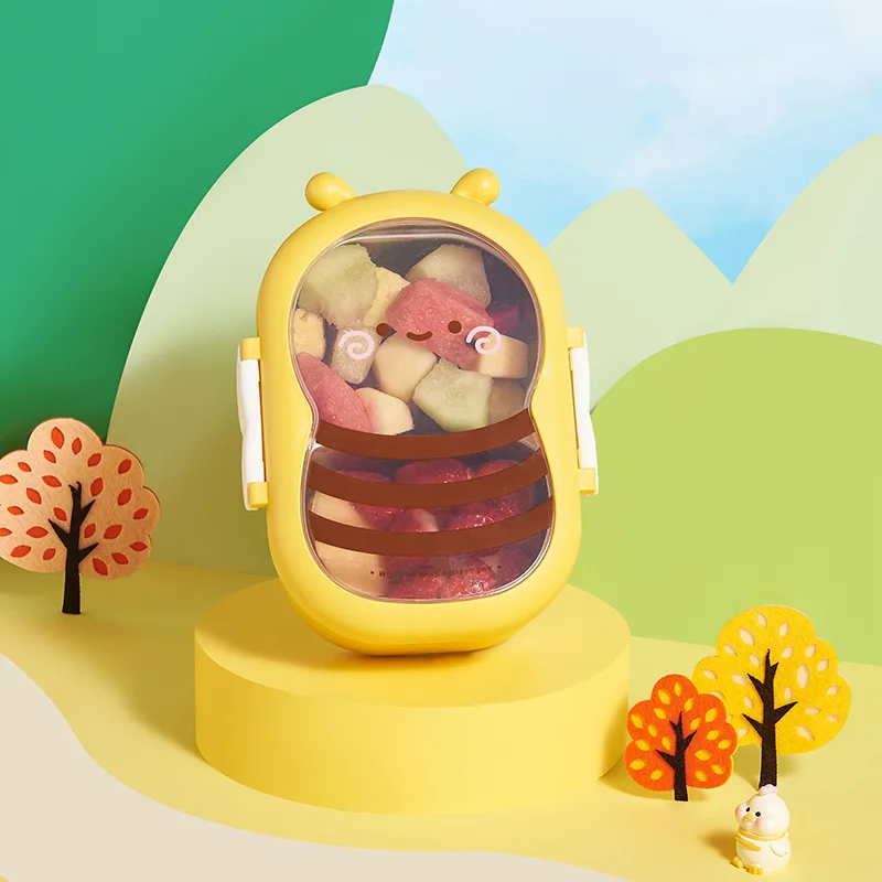 학생용 휴대용 도시락 상자, 귀여운 꿀벌 도시락 상자, - Baby Food Nestle 리뷰 및 가격