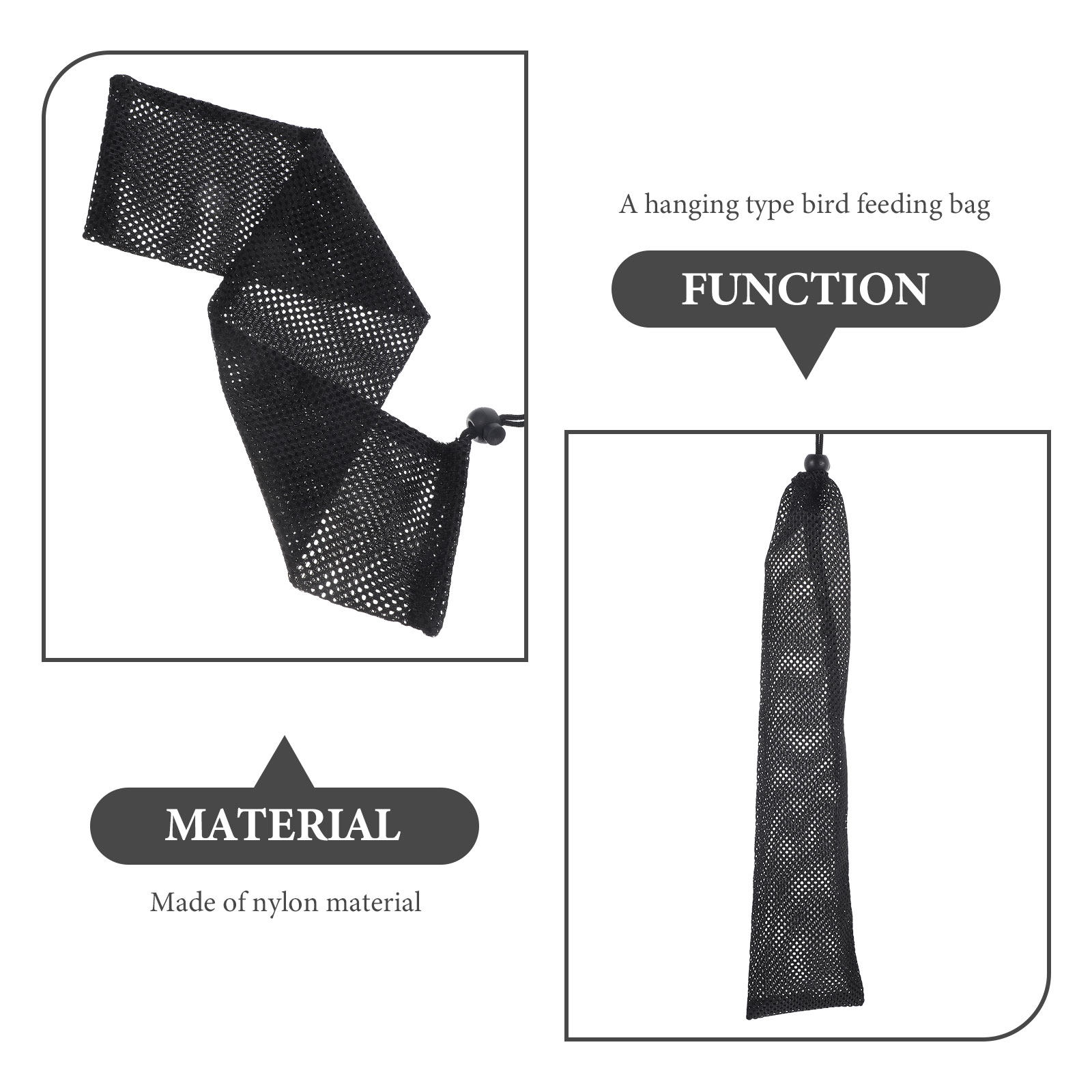 3Pcs 새 먹이주머니 나일론 내마모성 드로스트링 메쉬 - Mesh Feeder Bag 리뷰 및 가격