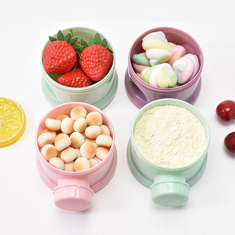 저장 3/4 계층 휴대용 식품 용기 분말 우유 분말 카 - Baby Food Nestle 리뷰 및 가격